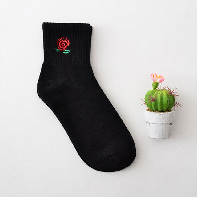 Power of Embroidery Socks - The Cute Sock