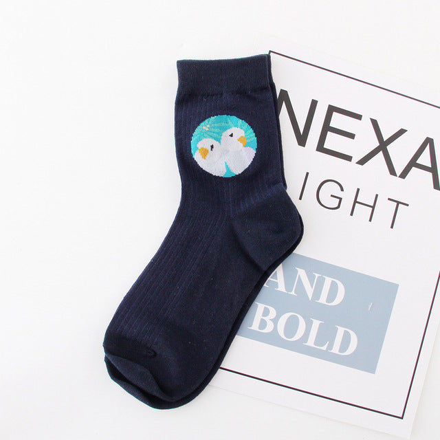 Circle of Parrots Socks - The Cute Sock