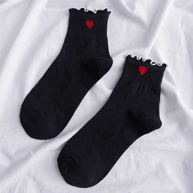 Black and White Cuteness Socks - The Cute Sock