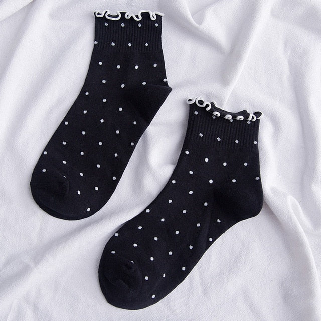 Black and White Cuteness Socks - The Cute Sock