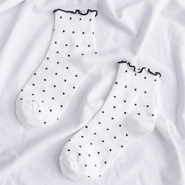 Black and White Cuteness Socks - The Cute Sock