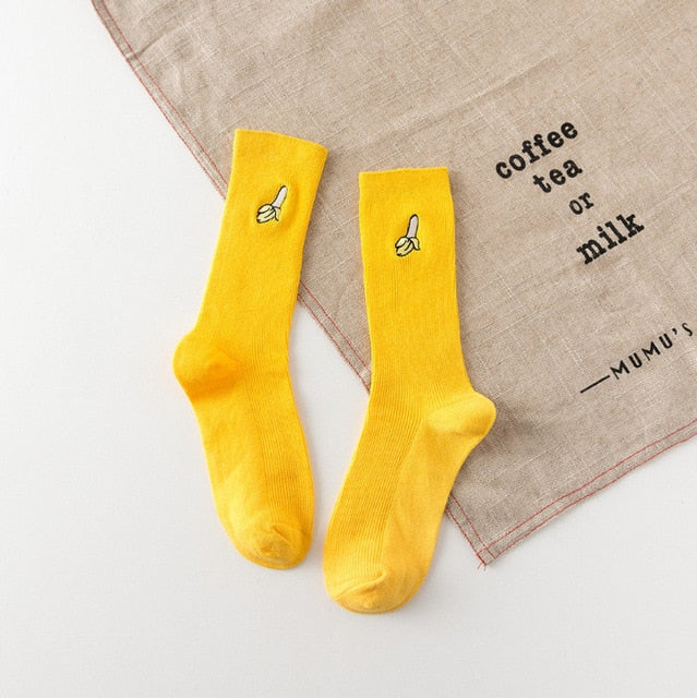 Fruity Treasure Long Socks - The Cute Sock